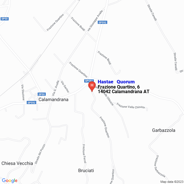 apri la mappa di Hastae - Quorum