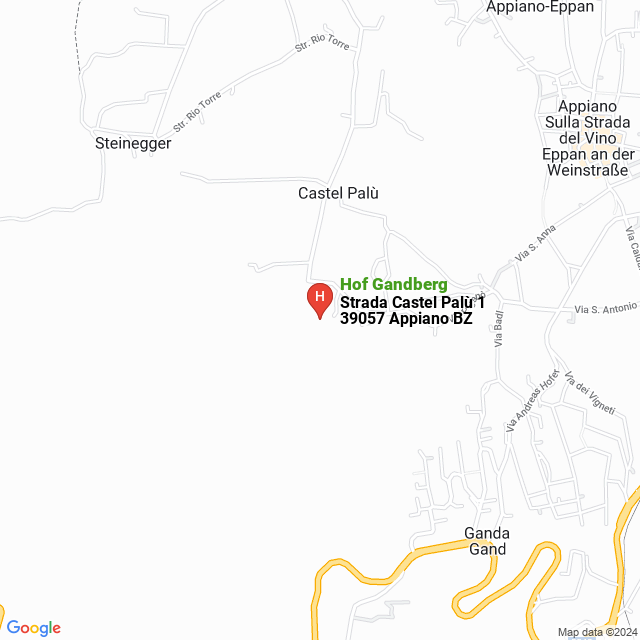 apri la mappa di Hof Gandberg