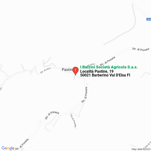 apri la mappa di I Balzini Società Agricola S.a.s.