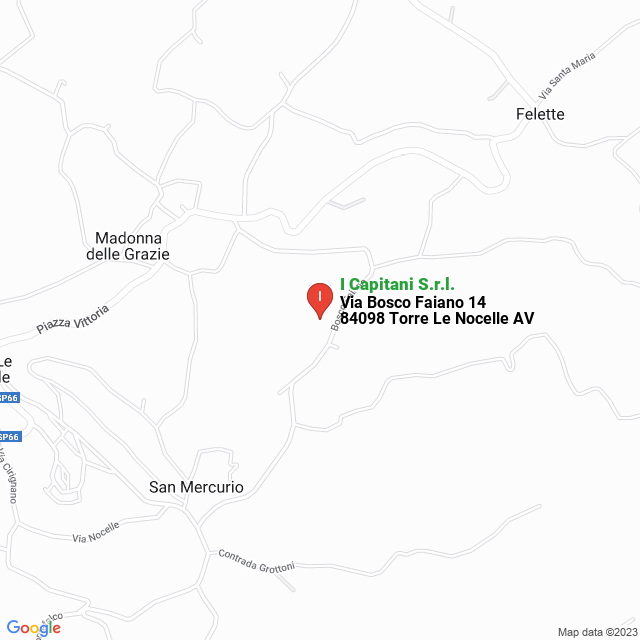 apri la mappa di I Capitani S.r.l.