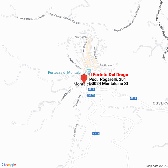 apri la mappa di Il Forteto Del Drago