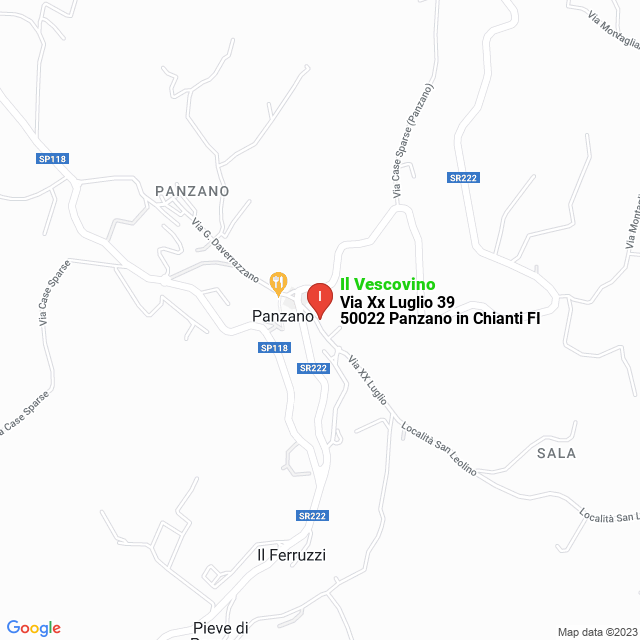 apri la mappa di Il Vescovino