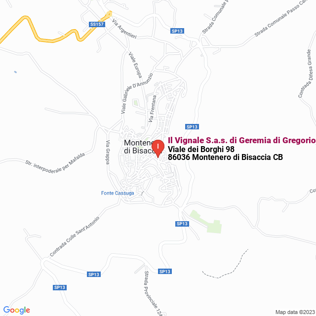apri la mappa di Il Vignale S.a.s. di Geremia di Gregorio