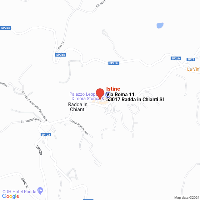 apri la mappa di Istine