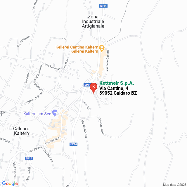 apri la mappa di Kettmeir S.p.A.