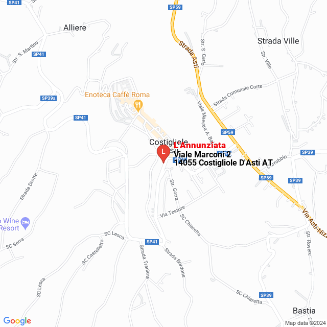 apri la mappa di L‘Annunziata