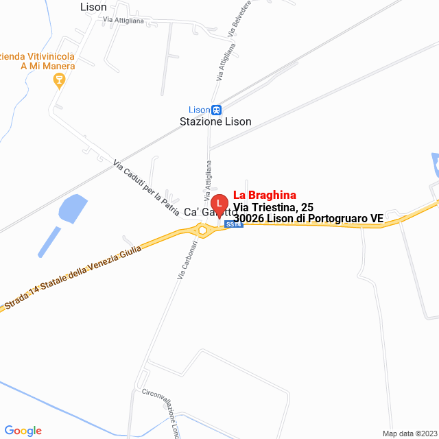 apri la mappa di La Braghina