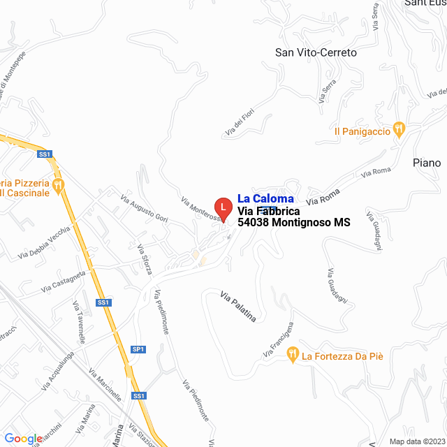 apri la mappa di La Caloma