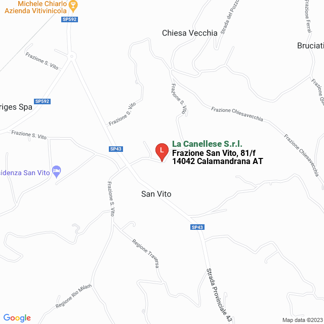 apri la mappa di La Canellese S.r.l.