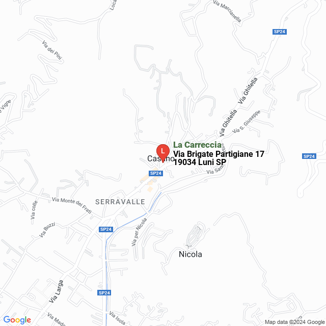 apri la mappa di La Carreccia