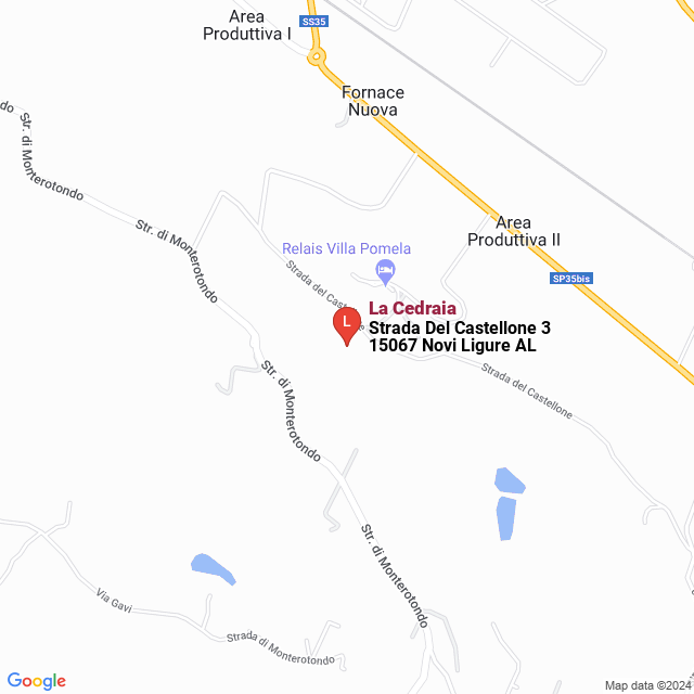 apri la mappa di La Cedraia