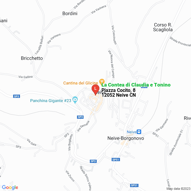 apri la mappa di La Contea di Claudia e Tonino