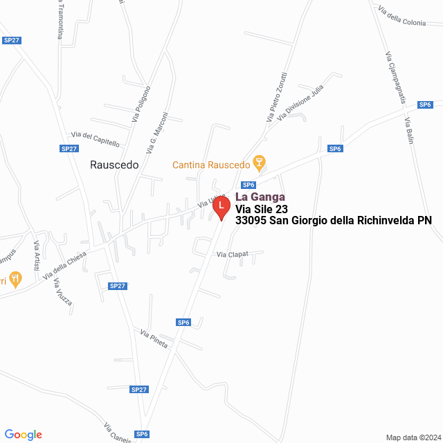 apri la mappa di La Ganga