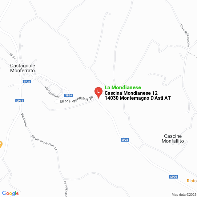 apri la mappa di La Mondianese