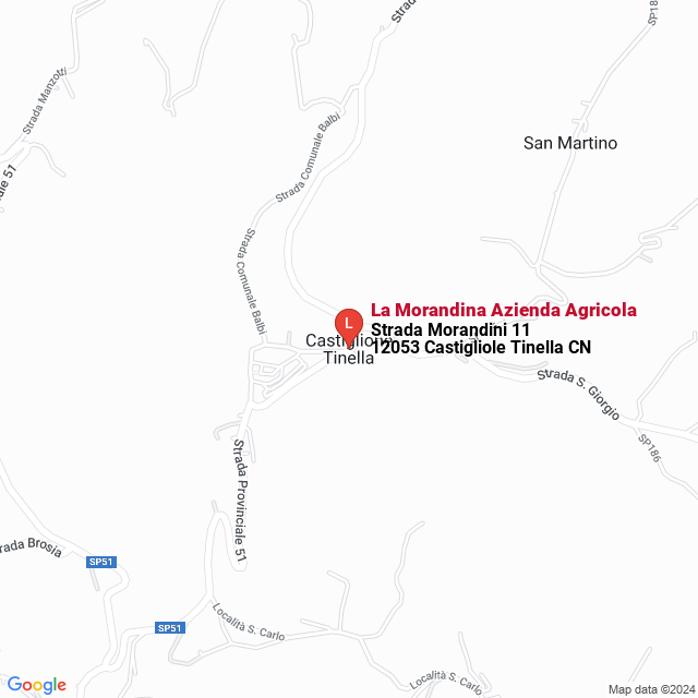 apri la mappa di La Morandina Azienda Agricola