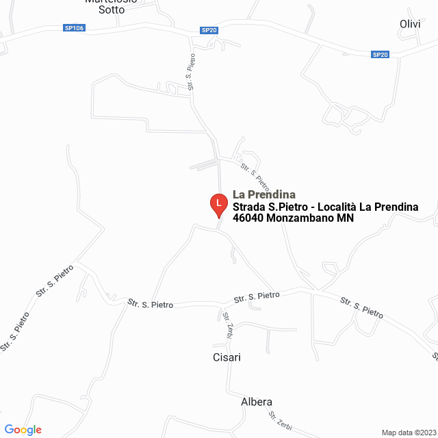 apri la mappa di La Prendina