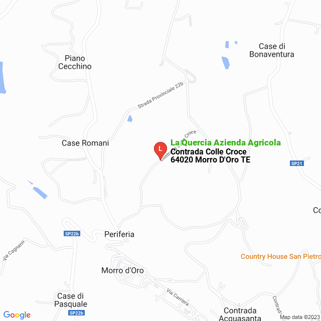 apri la mappa di La Quercia Azienda Agricola
