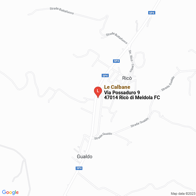 apri la mappa di Le Calbane