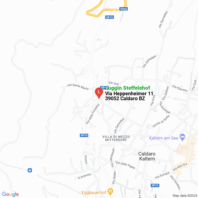 apri la mappa di Luggin Steffelehof