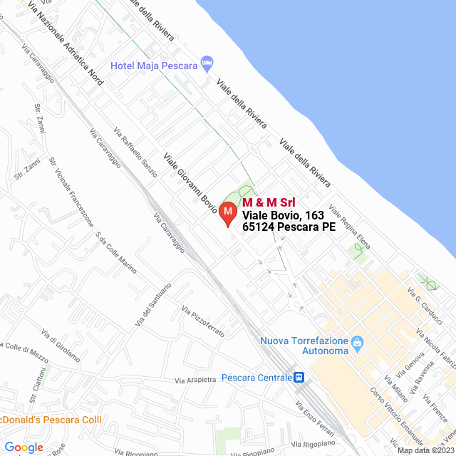 apri la mappa di M & M Srl