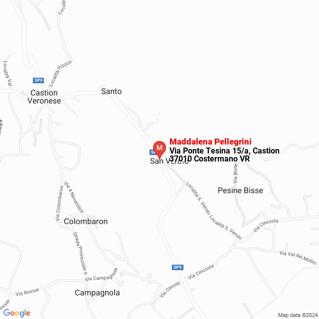 apri la mappa di Maddalena Pellegrini