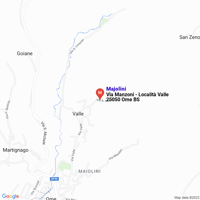 apri la mappa di Majolini