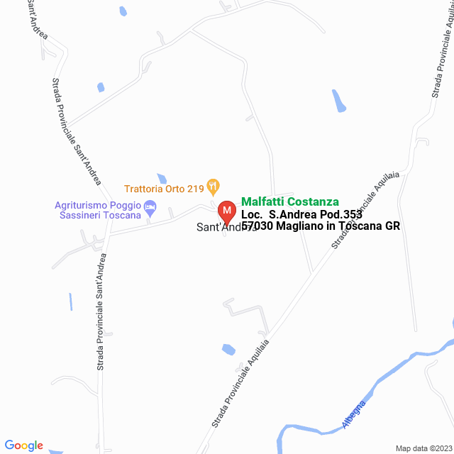 apri la mappa di Malfatti Costanza