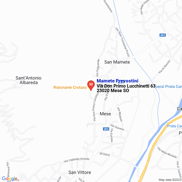 apri la mappa di Mamete Prevostini