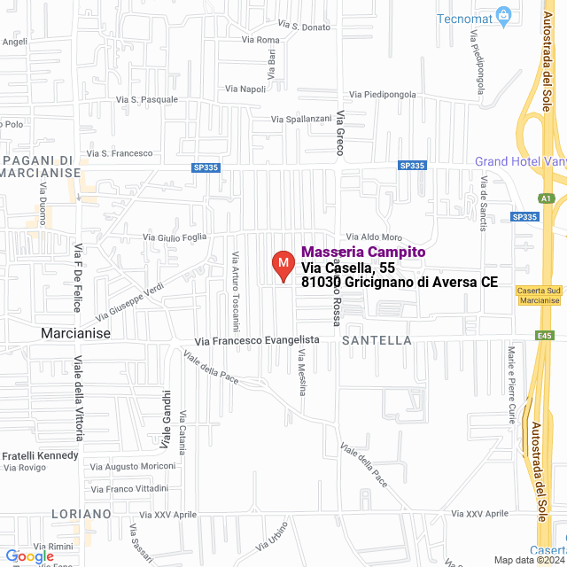 apri la mappa di Masseria Campito