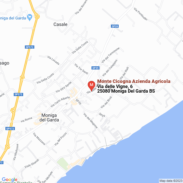 apri la mappa di Monte Cicogna Azienda Agricola