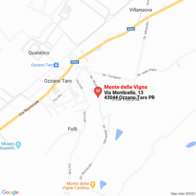 apri la mappa di Monte delle Vigne