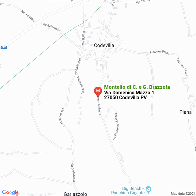 apri la mappa di Montelio di C. e G. Brazzola