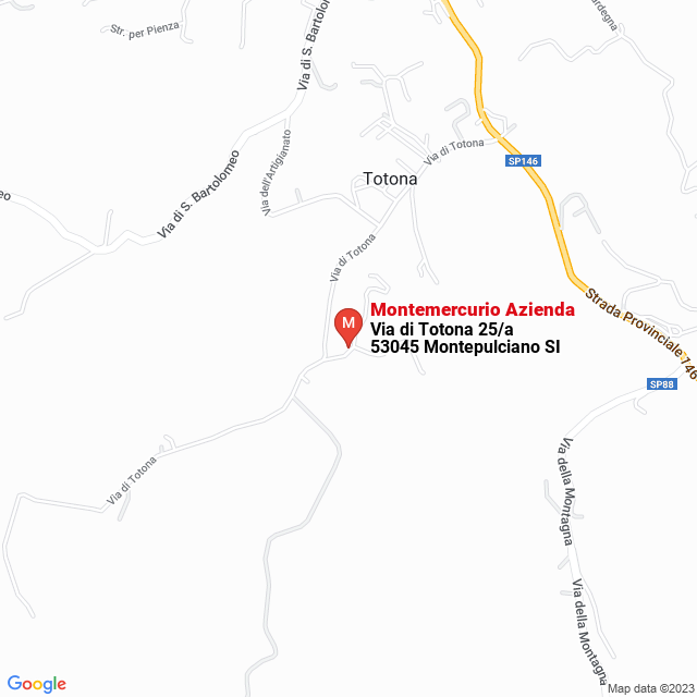 apri la mappa di Montemercurio Azienda