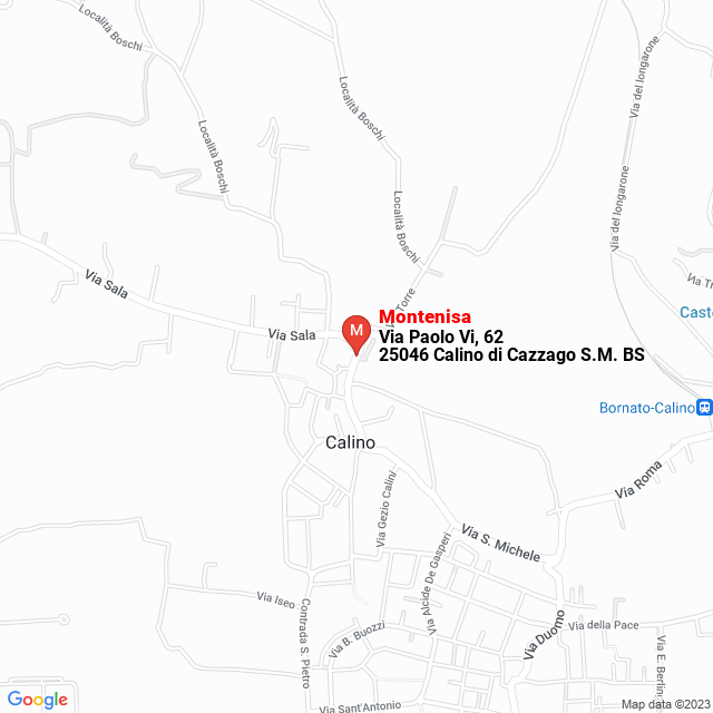 apri la mappa di Montenisa