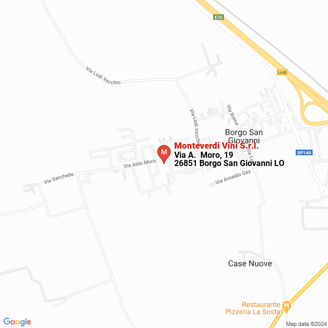 apri la mappa di Monteverdi Vini S.r.l.