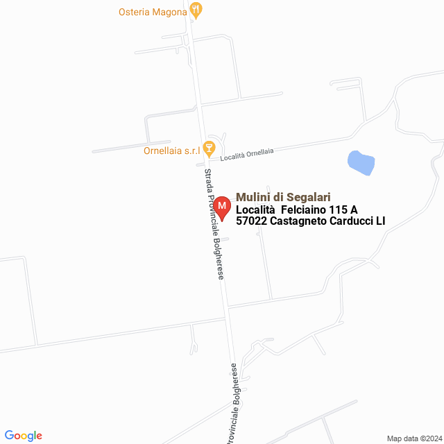 apri la mappa di Mulini di Segalari