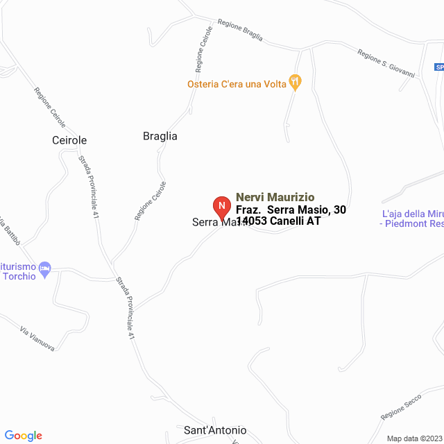 apri la mappa di Nervi Maurizio