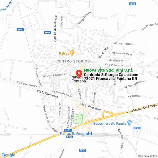 apri la mappa di Nuova Vite Sgcl Vini S.r.l.