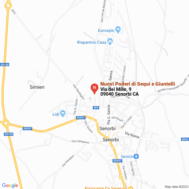 apri la mappa di Nuovi Poderi di Sequi e Giuntelli