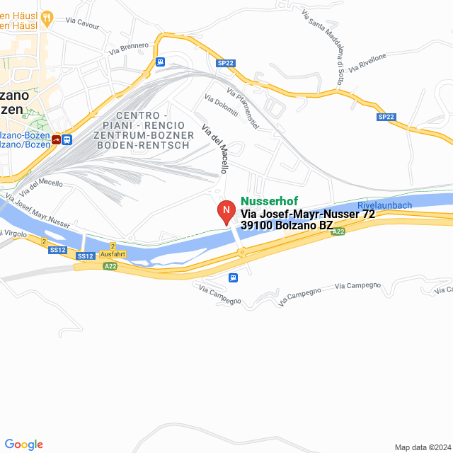 apri la mappa di Nusserhof