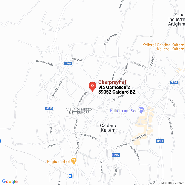 apri la mappa di Oberpreyhof