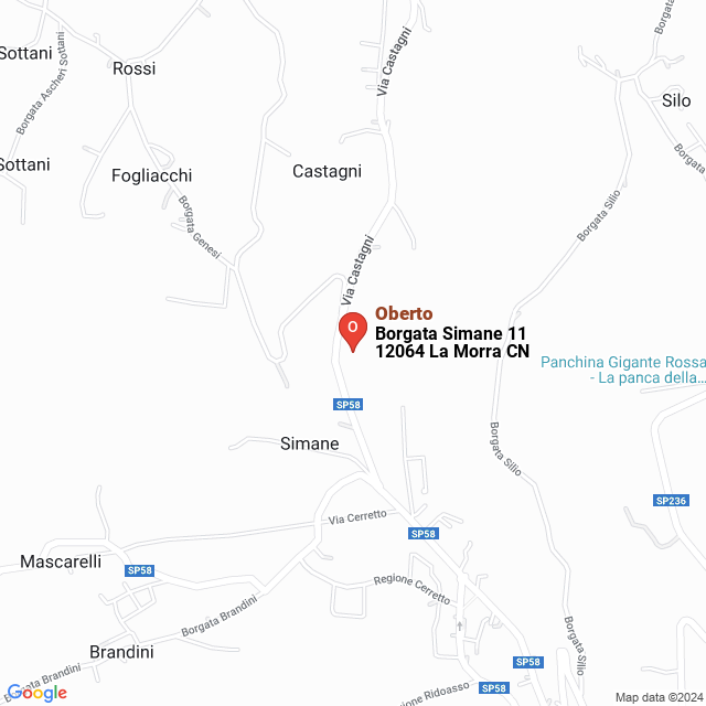 apri la mappa di Oberto