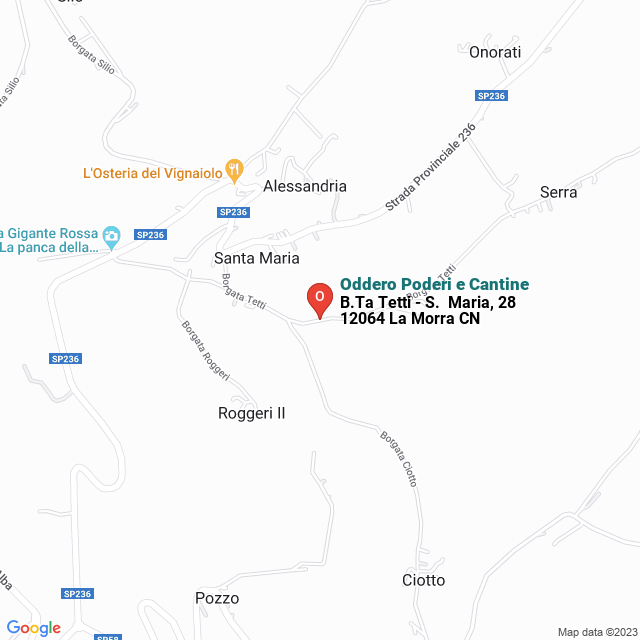 apri la mappa di Oddero Poderi e Cantine