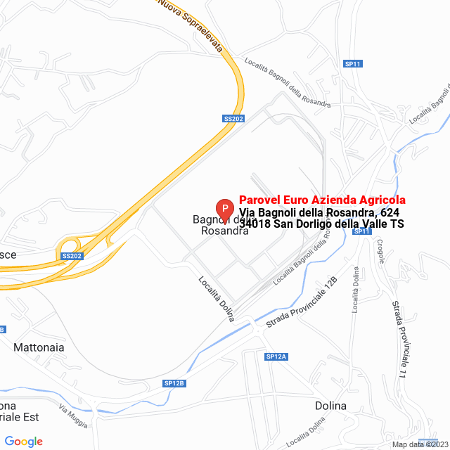 apri la mappa di Parovel Euro Azienda Agricola
