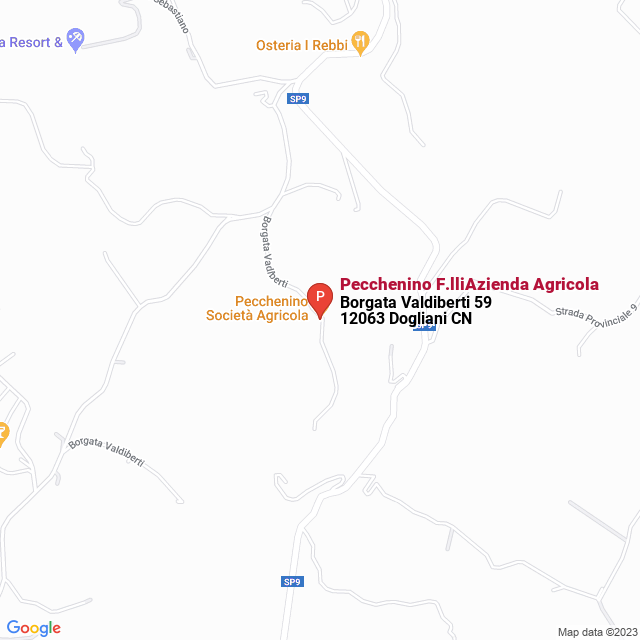 apri la mappa di Pecchenino F.lliAzienda Agricola