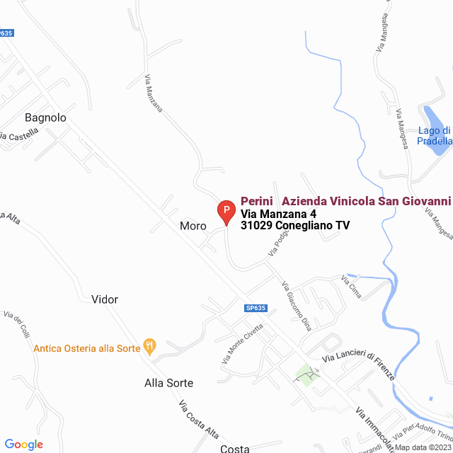 apri la mappa di Perini - Azienda Vinicola San Giovanni S.n.c.