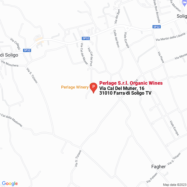 apri la mappa di Perlage S.r.l. Organic Wines