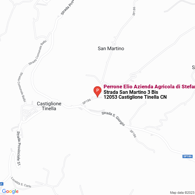 apri la mappa di Perrone Elio Azienda Agricola di Stefano Perrone