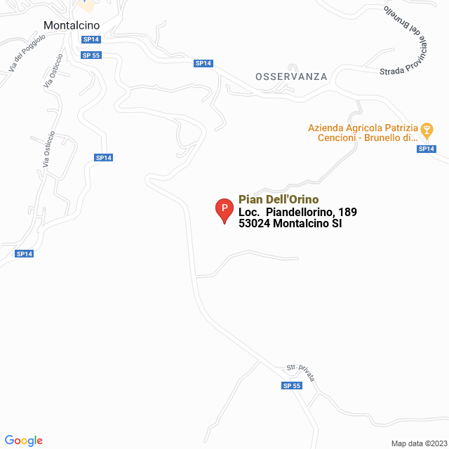 apri la mappa di Pian Dell‘Orino