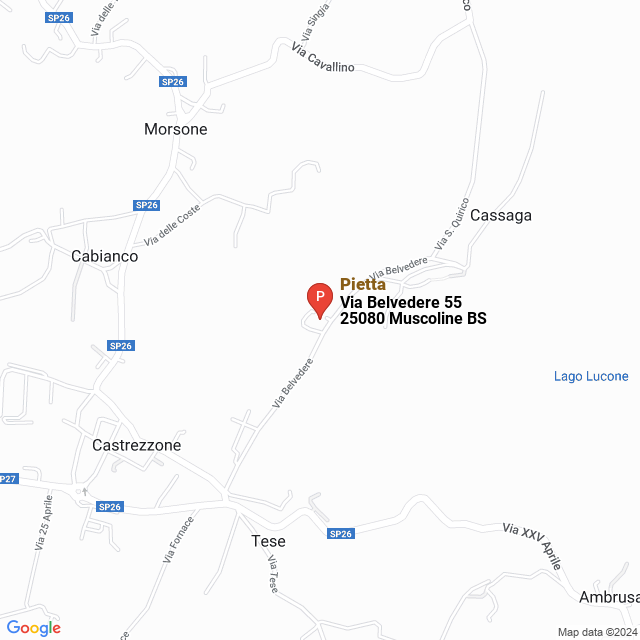 apri la mappa di Pietta